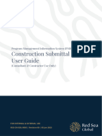 RSG-CN-GDL-0003 - PMIS Construction Submittal User Guide (Consultant & Contractor Use Only) - 00