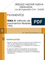 TEMA 5 - Método de Diseño de Pavimentos Flexibles AASHTO 93