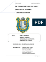 Banca y Nomeda - Constitucion Politica