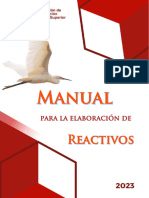 Manual Reactivos