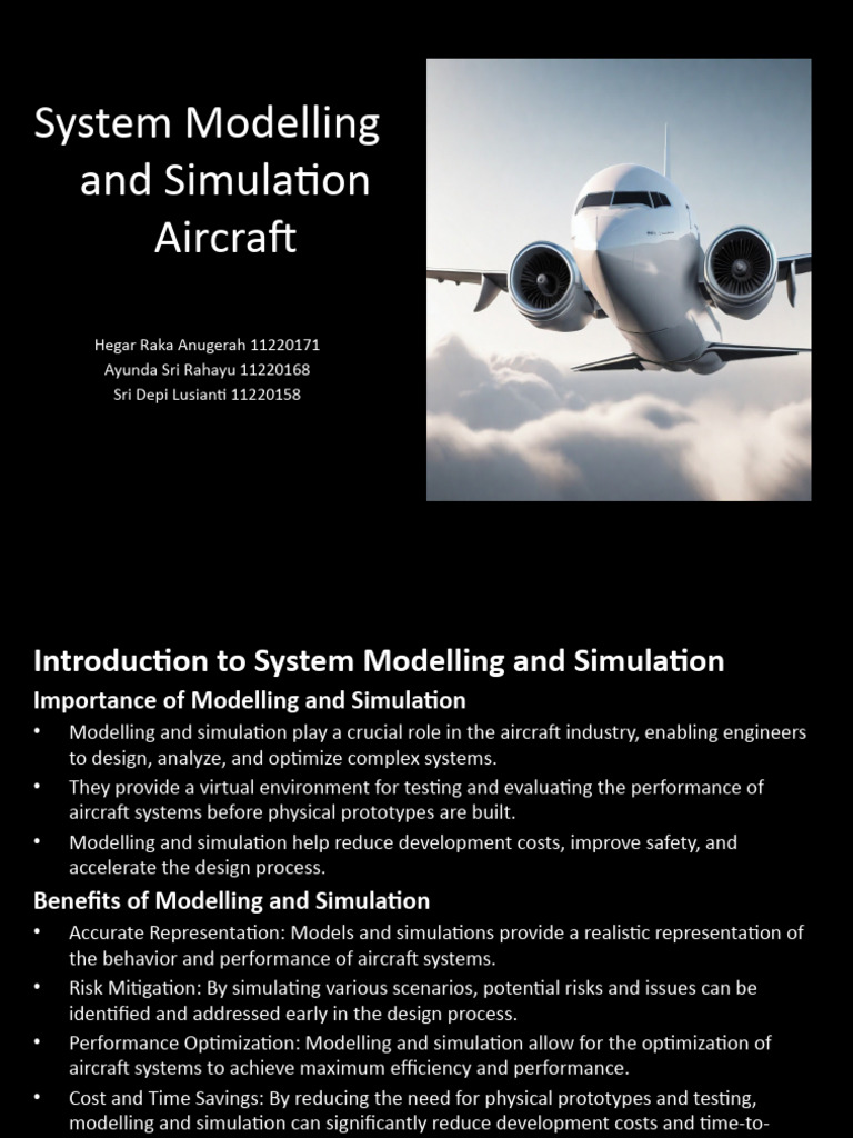 System Modelling and Simulation Aircraft | PDF | Simulation ...