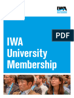 University Membership Brochure 2018 - A4