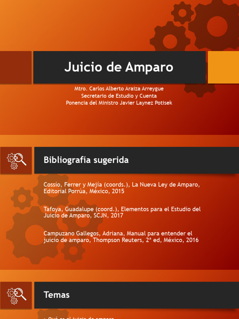 Manual del Juicio de Amparo | PDF | Jurisdicción | Judicaturas