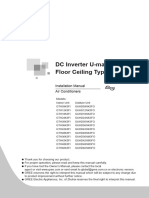 Servisni Manual Gree en U-Match Podstropni