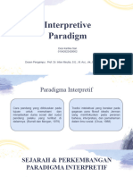 Materi 2 Paradigma Interpretif