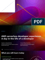 SVS308 R - AWS Serverless Developer Experience A Day in The Life of A Developer
