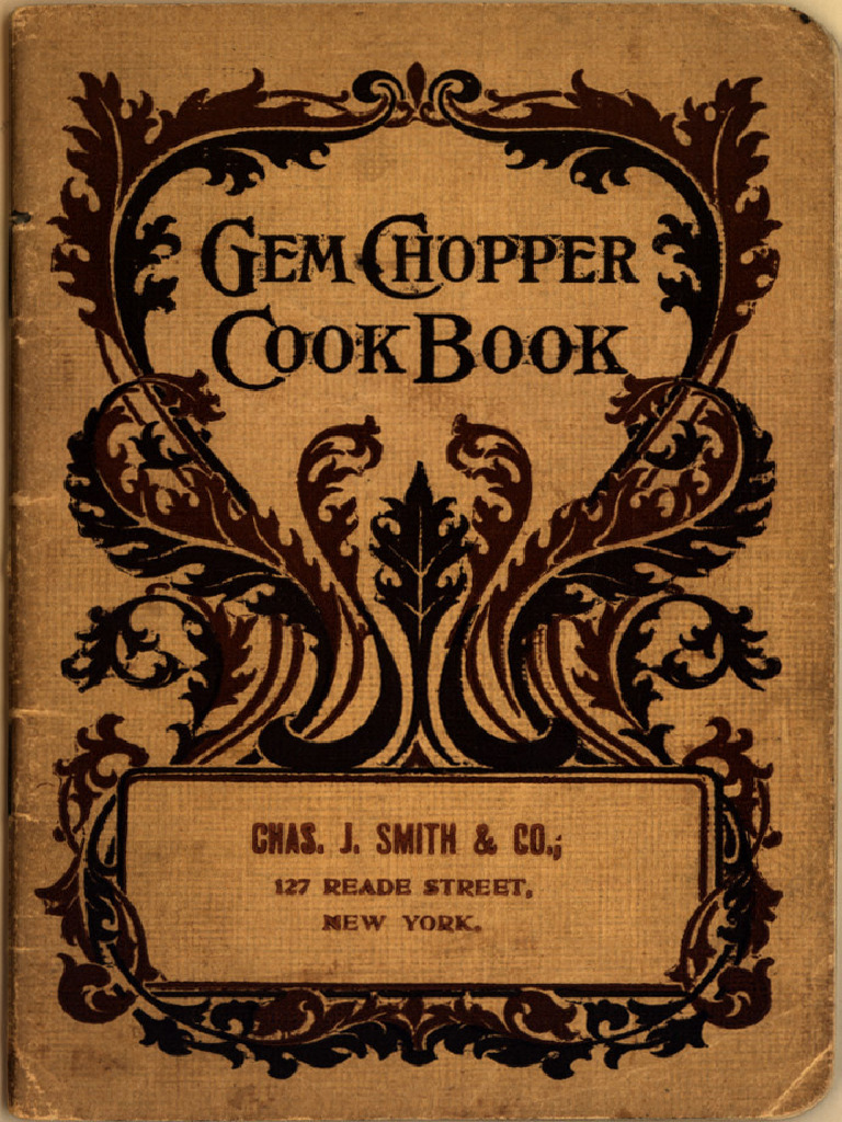 Gem Chopper Cookbook | PDF