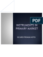 Instruments in Primary Market
