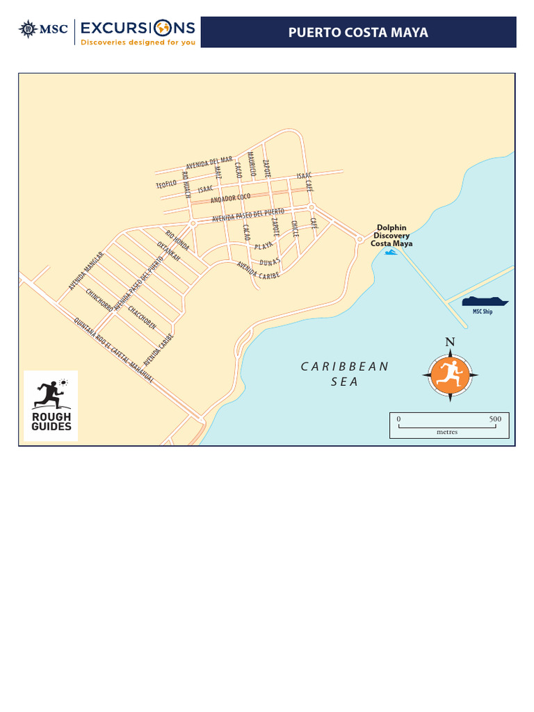 Costa Maya PDF Map