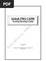 E BizhubProC6500 Troubleshooting Guide Ver1.0