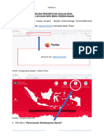 Panduan Penginputan Usulan & Akun Desa