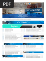 Lista de Precios 4 Octubre | PDF | USB | Tableta