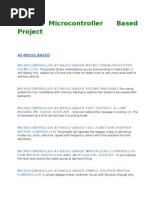 Download 8051 Micro Controller Based Project by Nag Praveen SN70799953 doc pdf