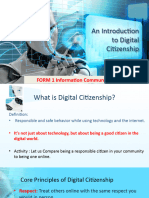 Form 1 Digital Citizenship