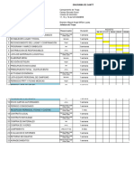 Diagrama de Gantt + Programa Brandon Miguel Angel Miñan Lopez