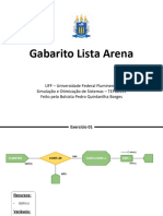 Gabarito Lista Arena