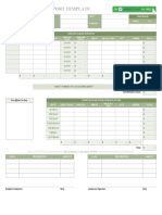 IC Weekly Expense Report Template Update 8998
