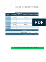 IC Weekly Time Card Template With Breaks Updated 8998