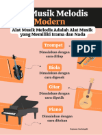 Alat Musik Melodis Modern Dan Tradisional - Seni Musik Kelas 4