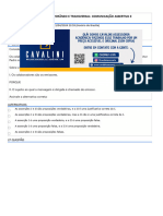 Atividade 1 - Estudo Contemporâneo e Transversal Comunicação Assertiva e Interpessoal - 51-2024