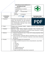 Sop Inventarisasi Bahan Berbahaya Dan Beracun (B3)