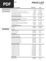 PGC Price-List - 2019