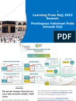 (FLU Unbranded) Learning From Hajj 2023 Season - Pentingnya Vaksinasi Bagi Jemaah Haji