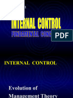 PART I-1 INTERNAL CONTROL FUNDAMENTAL CONCEPTS