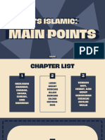 Islamic PTS Review Main Points