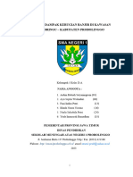 Analisis Dampak Kerugian Banjir Di Kawasan Desa Dringu - Kabupaten Probolinggo