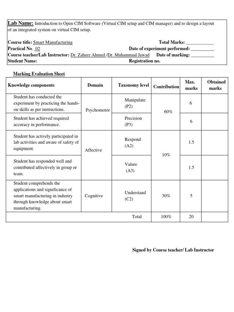 Smart Manufacturing Lab 2 | PDF