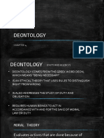 Deontology Ethics