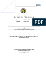 Dokumen Pemilihan Pemeliharaan Gedung