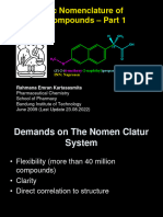 Systematic Nomenclature of Organic Compounds - Part 1: Rahmana Emran Kartasasmita