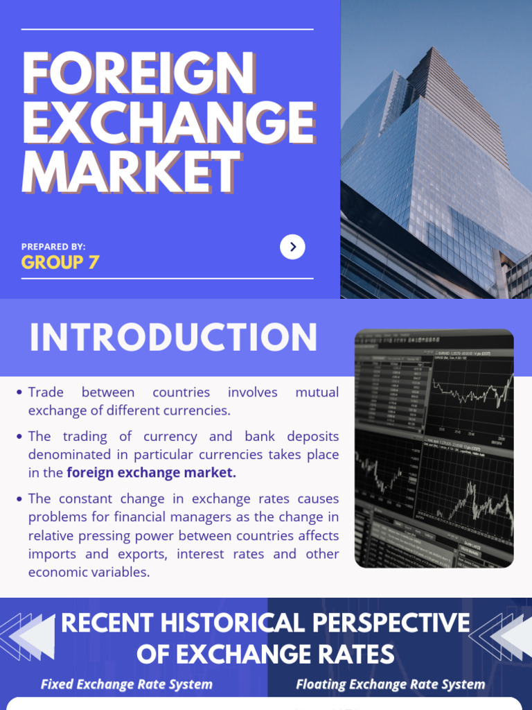 Foreign Exchange Market | PDF