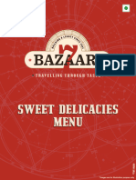 7 Bazaari - Sweet Delicacies Brochure