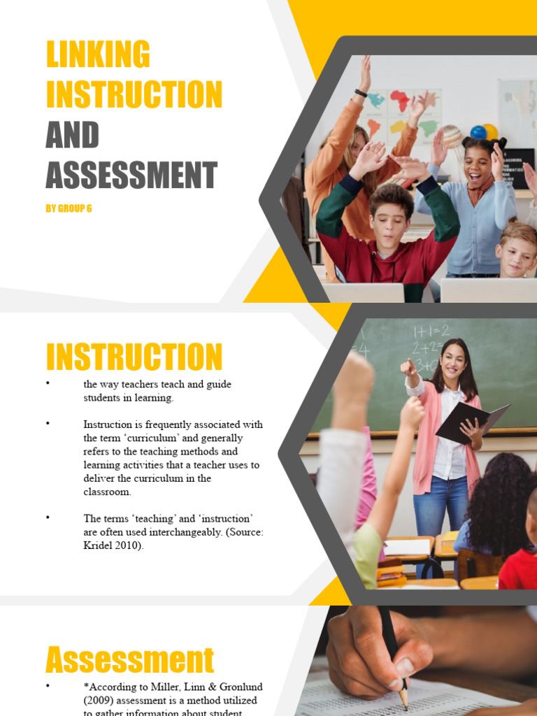 Linking Assessment and Instruction | PDF | Educational Assessment ...