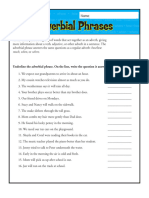 Adverbial Phrases Worksheets 2 and 3