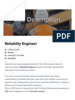 Reliability Engineer