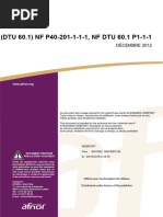 NF DTU 60.1 Appareil Sanitaire | PDF | Code de la construction et de l ...