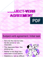 Subject and Verb Agreement, Adverbs and Adjectives