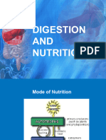 Digestion and Nutrition