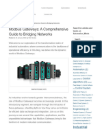 Modbus Gateways - A Comprehensive Guide To Bridging Networks - Automation Minds