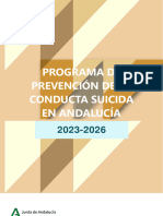 Programa Prevencion Conductas Suicidas Andalucia 2023 2026 Def