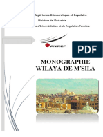 Monographie Wilaya Msila