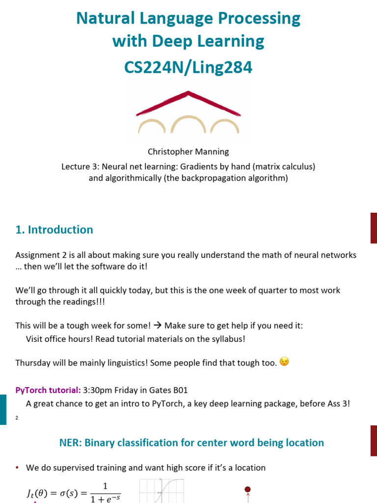 cs224n-2023-lecture03-neuralnets-pdf-applied-mathematics