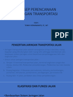 Konsep Jaringan Dan Masalah Transportasi