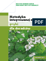 Metodyka Integrowanej Ochrony Gryki DLA DORADCOW