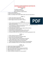 DBMS External Imp Questions