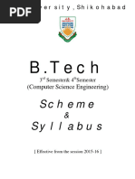 B.TECH CS II Year